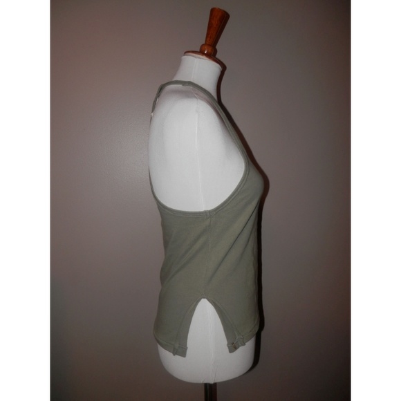 WE THE FREE PEOPLE Top XS Tank Cami Green - Picture 5 of 6